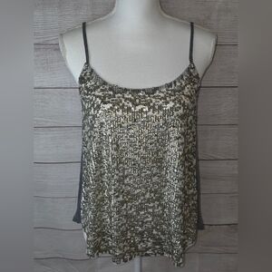 J. Crew Sequin Tank Top Size Small